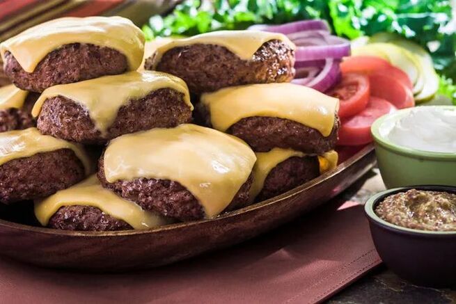 Cheeseburger χωρίς υδατάνθρακες