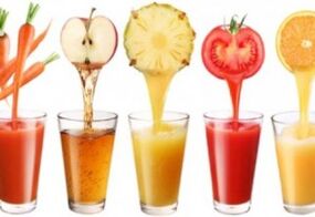 Χυμοί φρούτων και λαχανικών για μια διατροφή κατανάλωσης